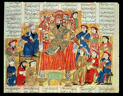 Een Sultan en zijn Hof, illustratie uit de 